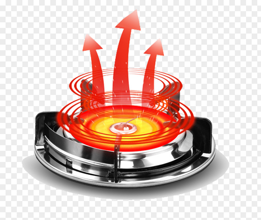 Gas Stove Flame Red Euclidean Vector PNG