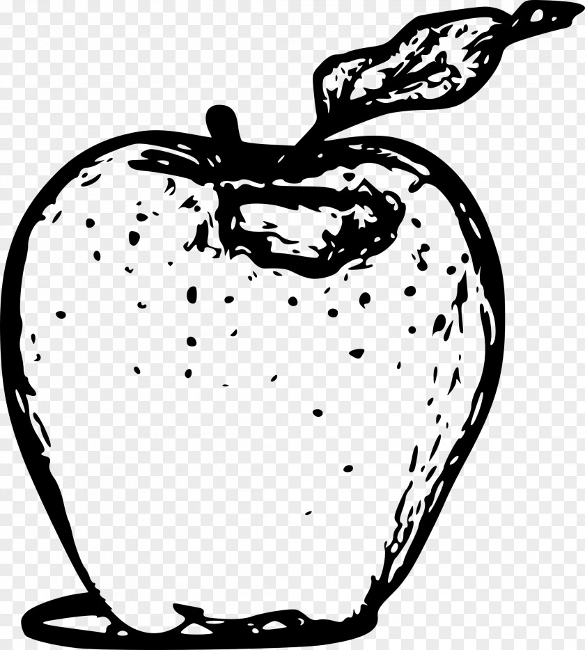 Line Art Apple Clip PNG