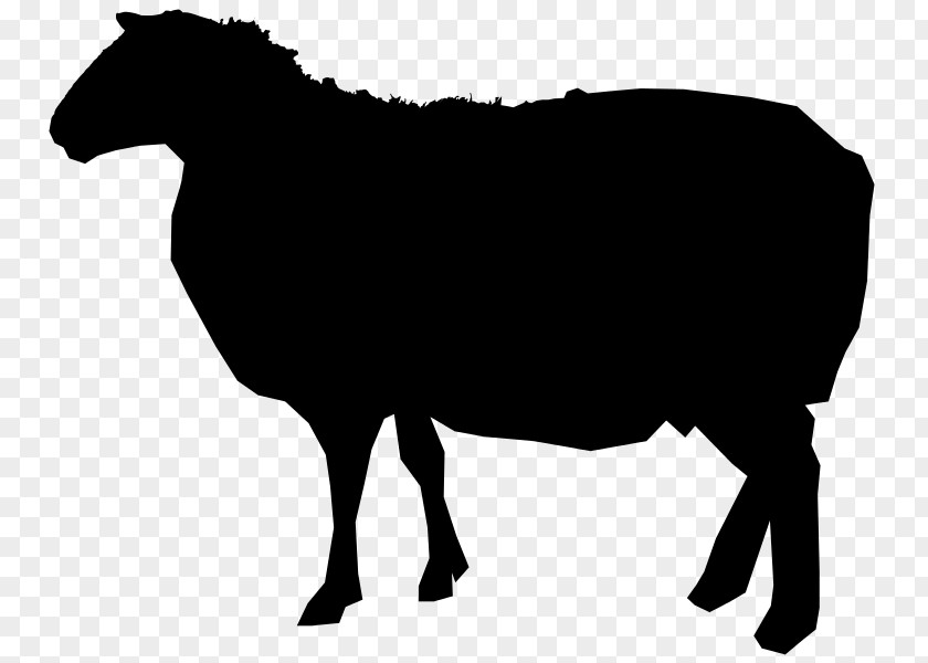 Sheep Cattle Goat Silhouette PNG