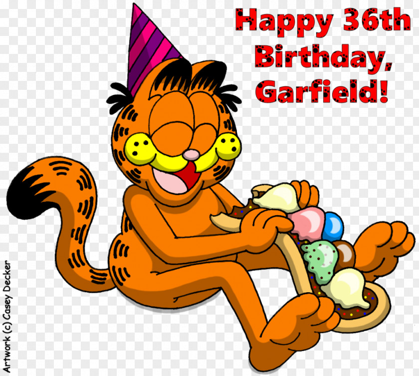 Silky Chocolate Sauce Background Garfield Odie Pizza Cartoon PNG