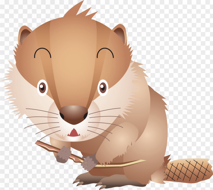Surprise Beaver Computer Mouse Icon PNG