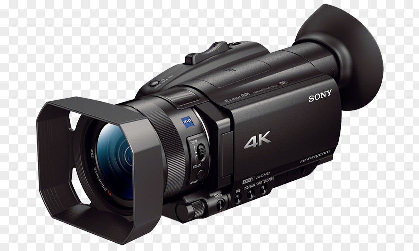 4K HDR Sony FDR-AX700 Camcorder High-dynamic-range Imaging Resolution Hybrid Log-Gamma PNG