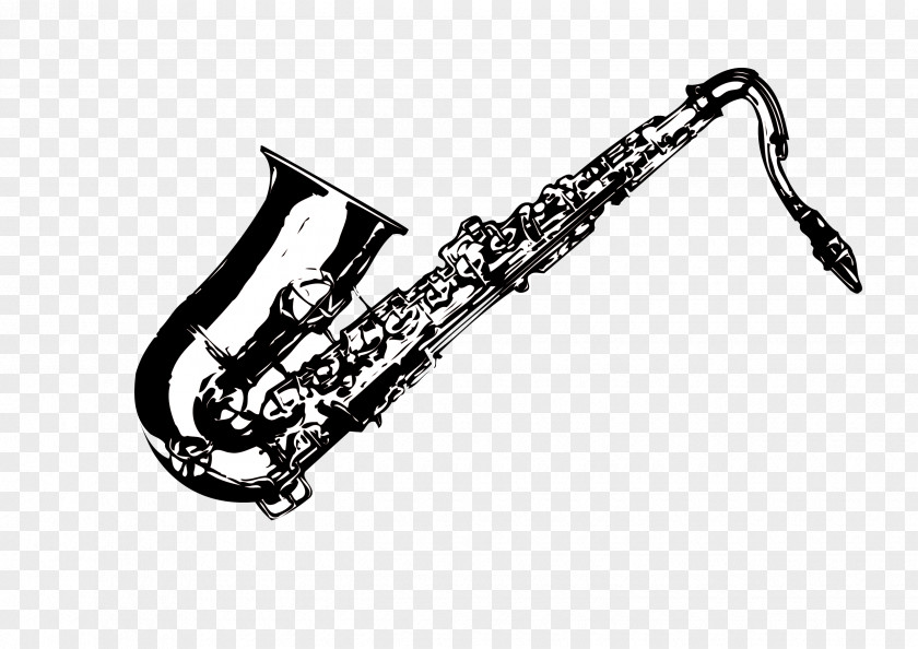 Brass Vector Saxophone Copper PNG