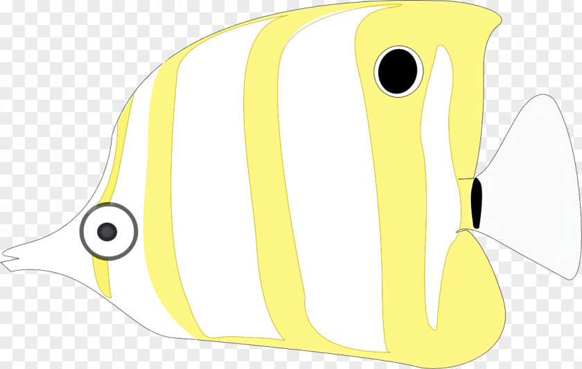 Cartoon Fish Yellow Beak Meter PNG