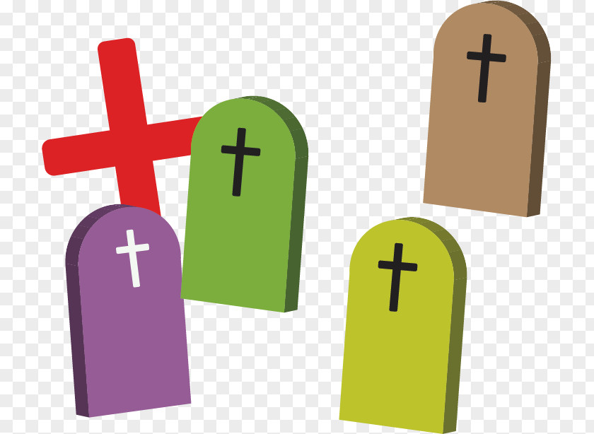 Cartoon Grave Icon PNG