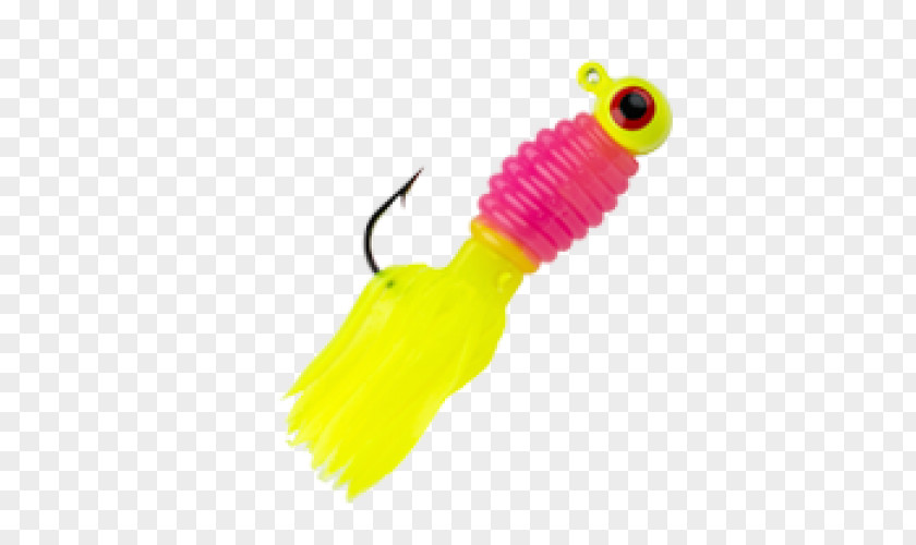 Fishing Baits Mr. Crappie Slab Daddy Yellow Color Red PNG