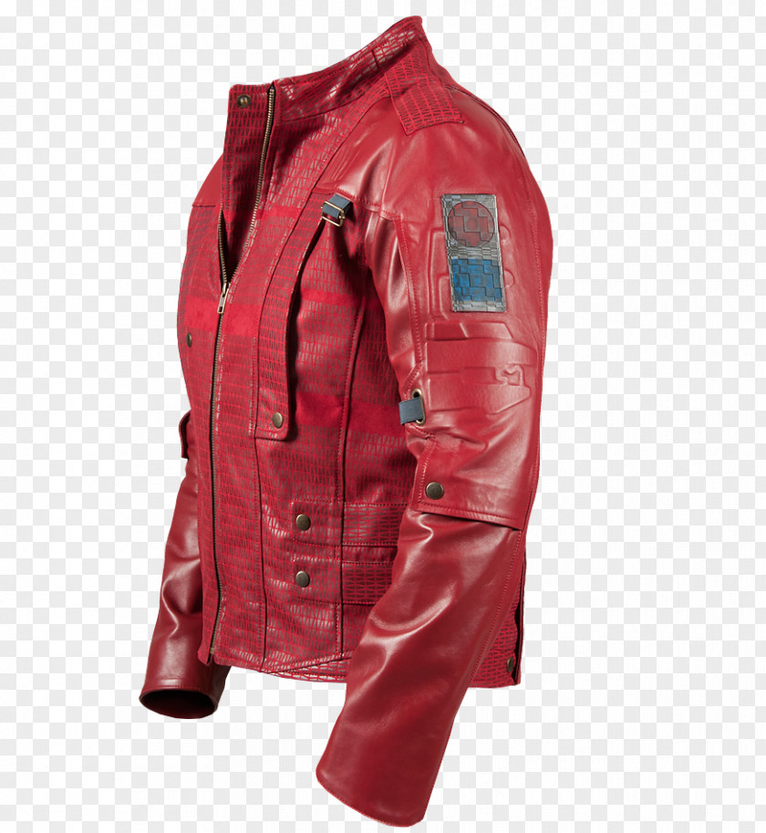 Jacket Leather Star-Lord Coat PNG