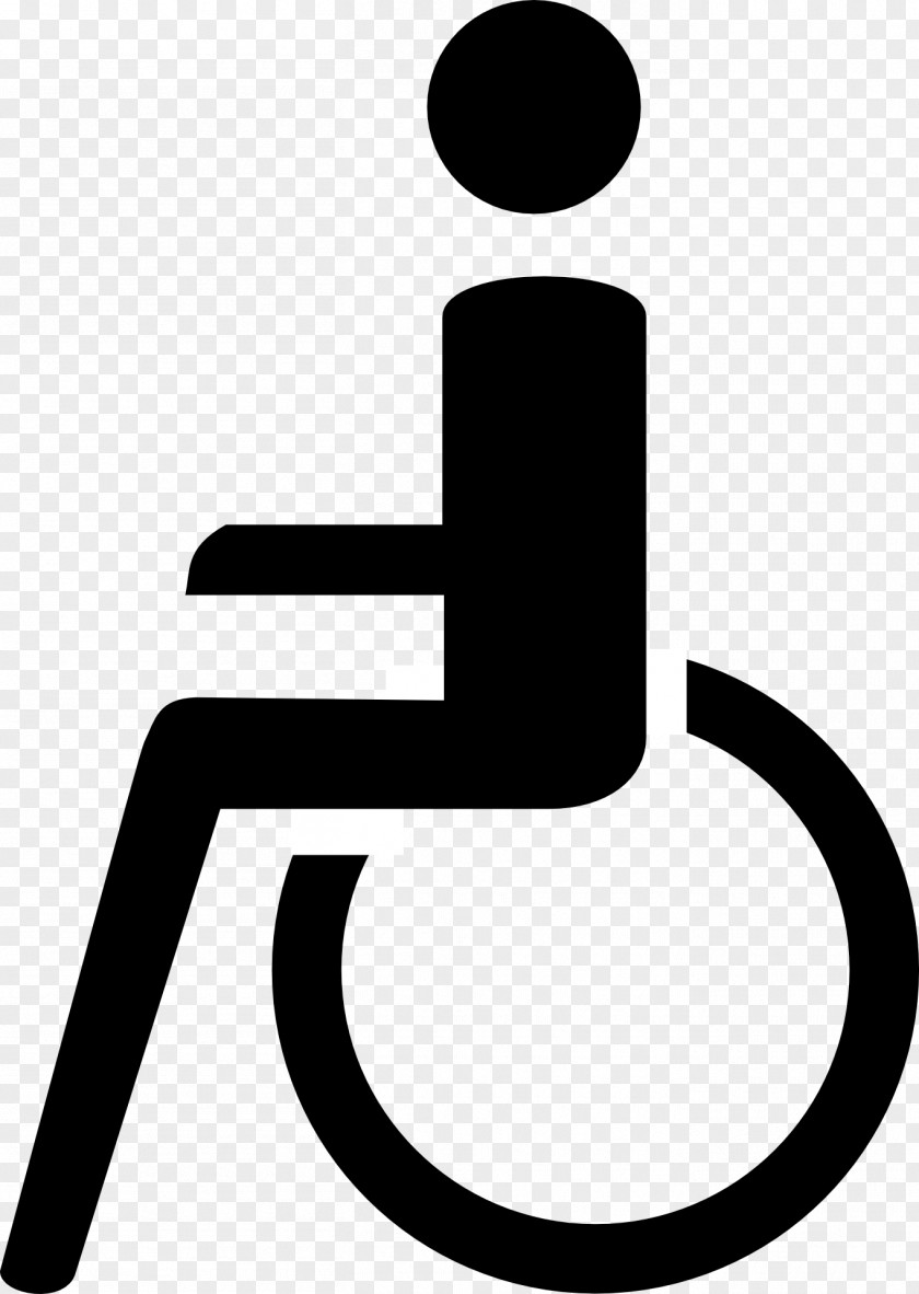 Wheelchair Disability Symbol Clip Art PNG