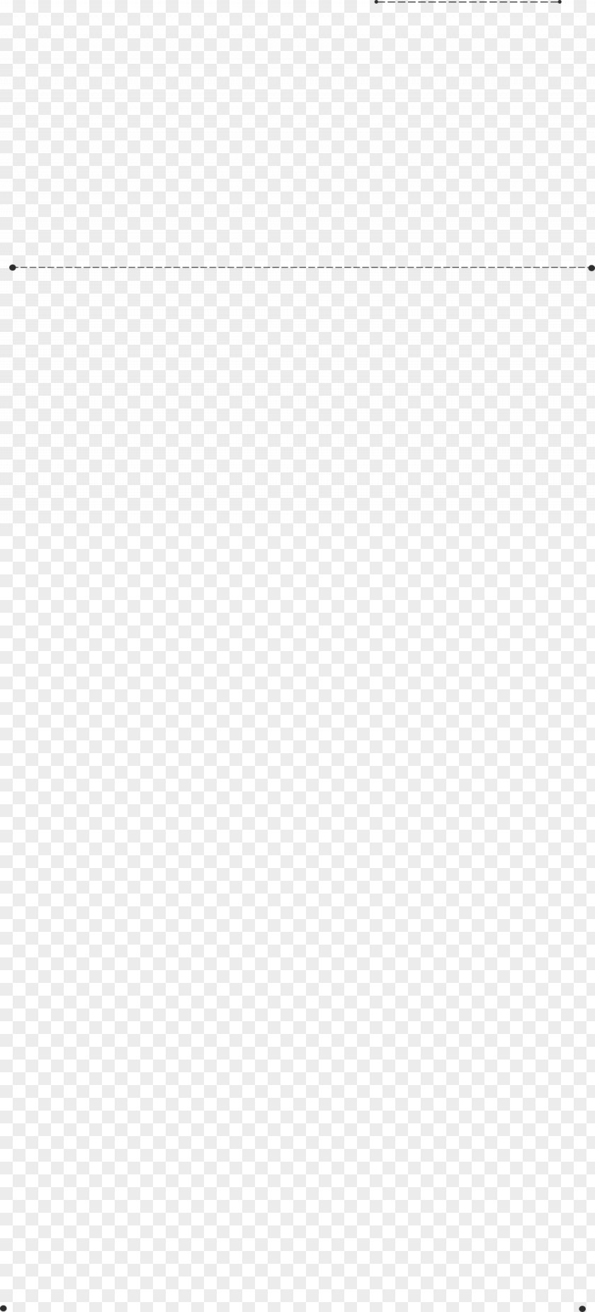 Dotted Line Black White Border PNG