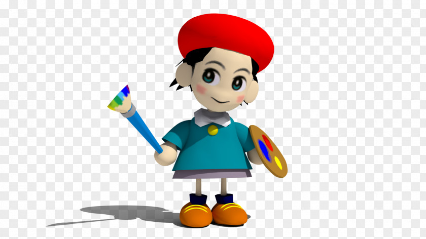 Paint Brush Figurine Material Google Play Clip Art PNG