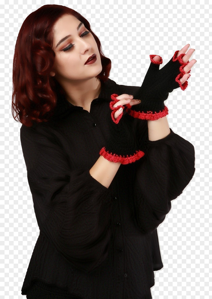 Victorian Gloves Glove Le Noir Bazaar Leggings Red Leather PNG