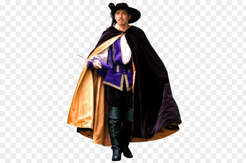 Cloak Cape Robe English Medieval Clothing PNG