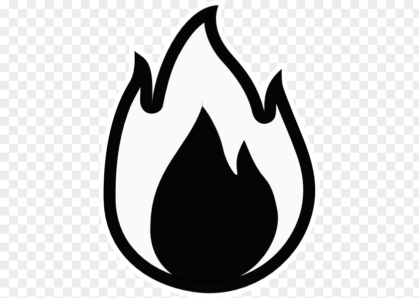 Flame Template Printout Fire Black And White Clip Art PNG