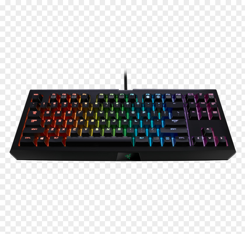 Keyboard Computer Razer Blackwidow X Tournament Edition Chroma BlackWidow V2 Gaming Keypad PNG
