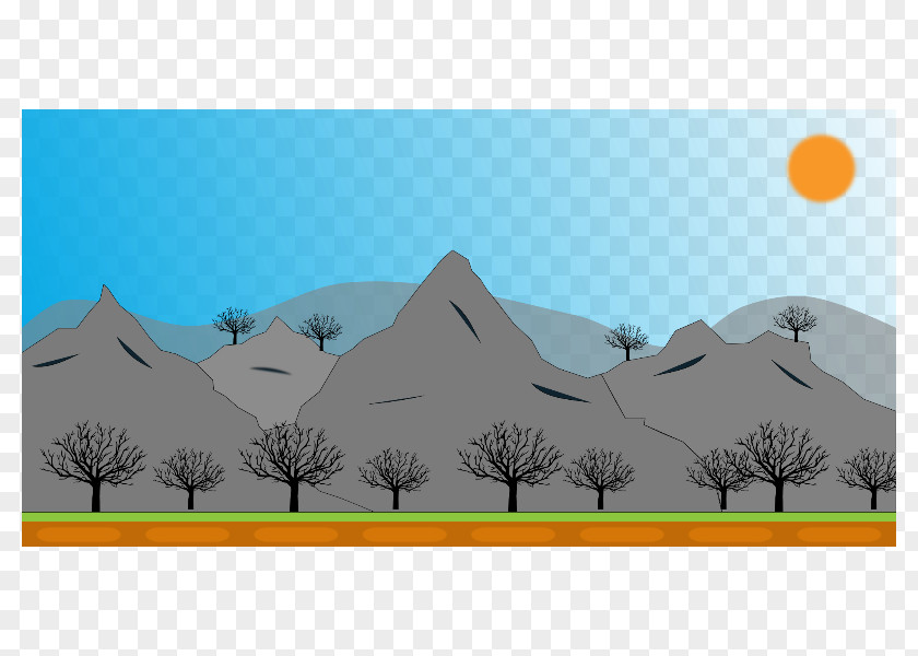 Mountain Fog Video Game Desktop Wallpaper PNG
