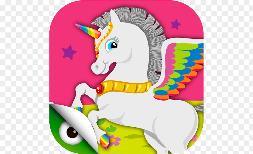 Unicorn Game Child App Store PNG