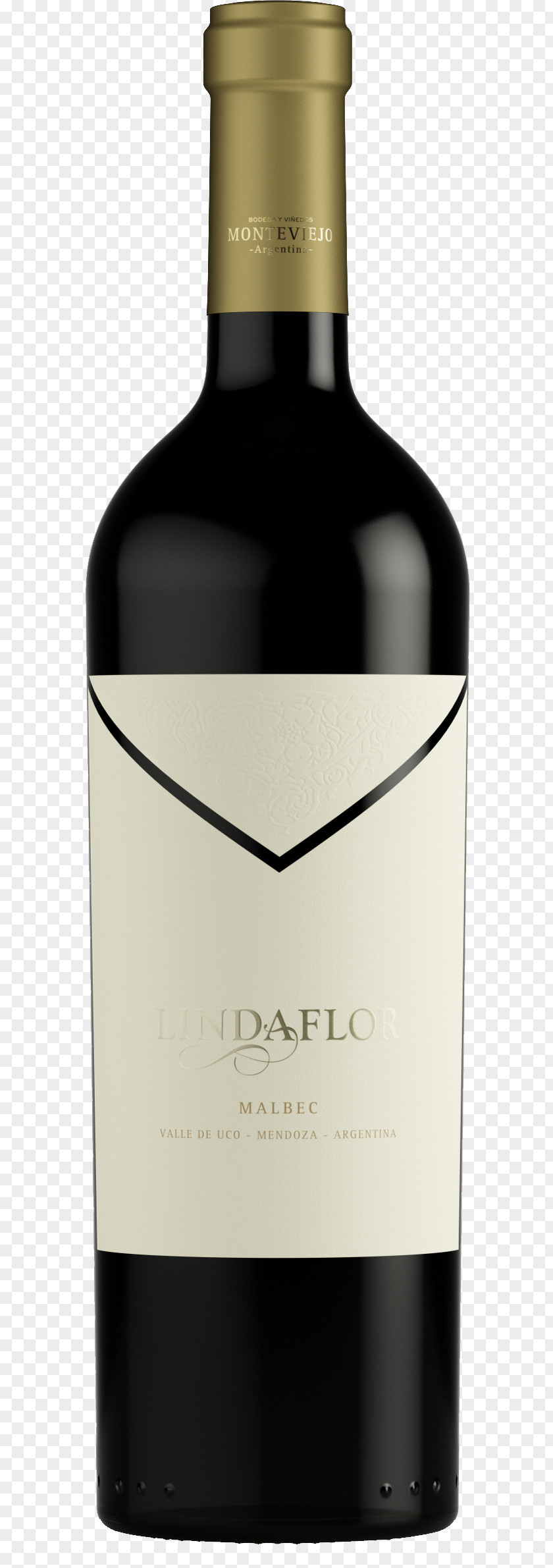 Wine Red Malbec Bodega Monteviejo Uco Valley PNG