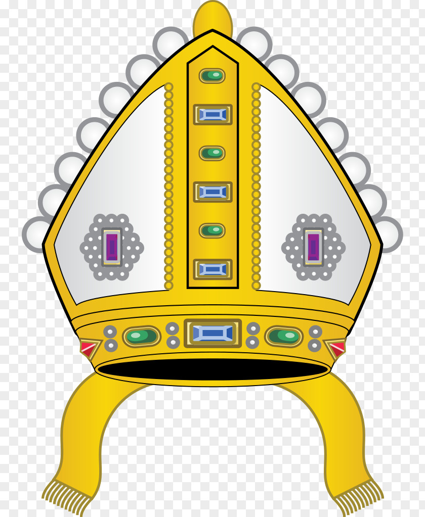 Catholic Mitre Bishop Church Clergy Clip Art PNG