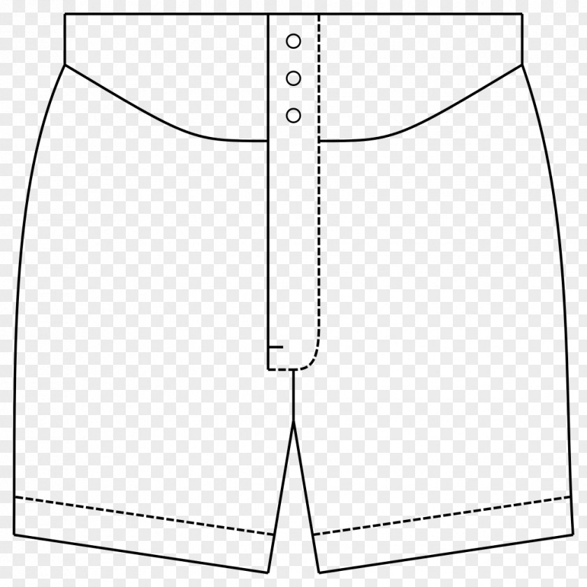 Button Boxer Shorts Sleeve Paper PNG