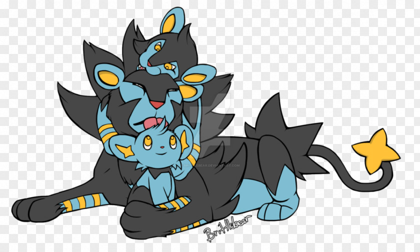 Luxio Fanart Cat Luxray Shinx Drawing PNG