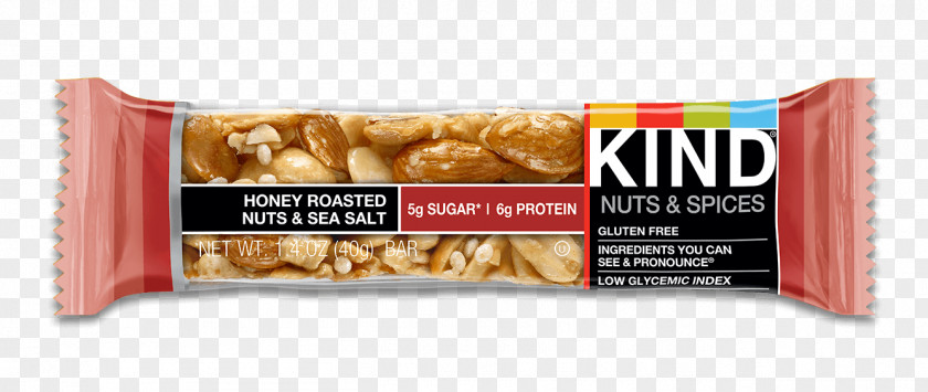 Roasted Seeds And Nuts Kind Salt Caramel Nut Bar PNG