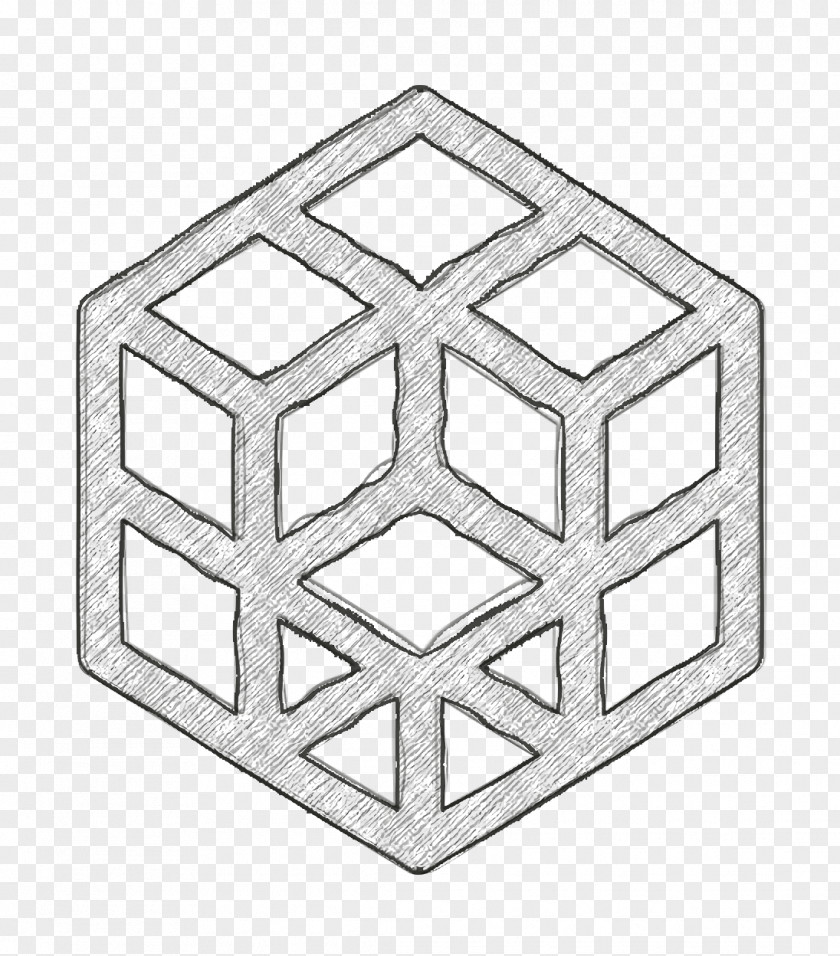 Shapes Icon Art And Design Rubik Cube PNG