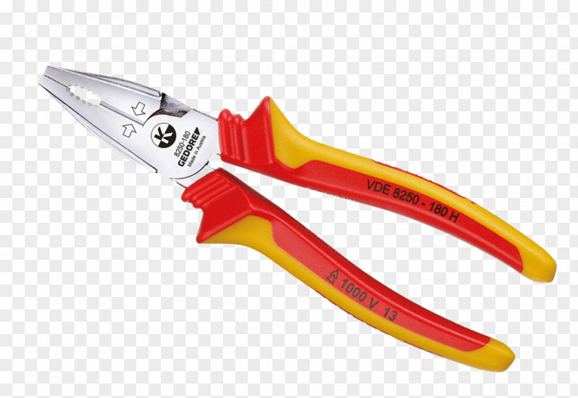 Tool Lineman's Pliers Locking Diagonal PNG