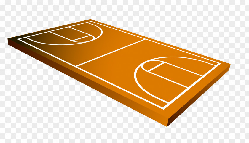 Vector Cartoon Hand-painted Basketball Sports Venue Court Football Pitch Icon PNG