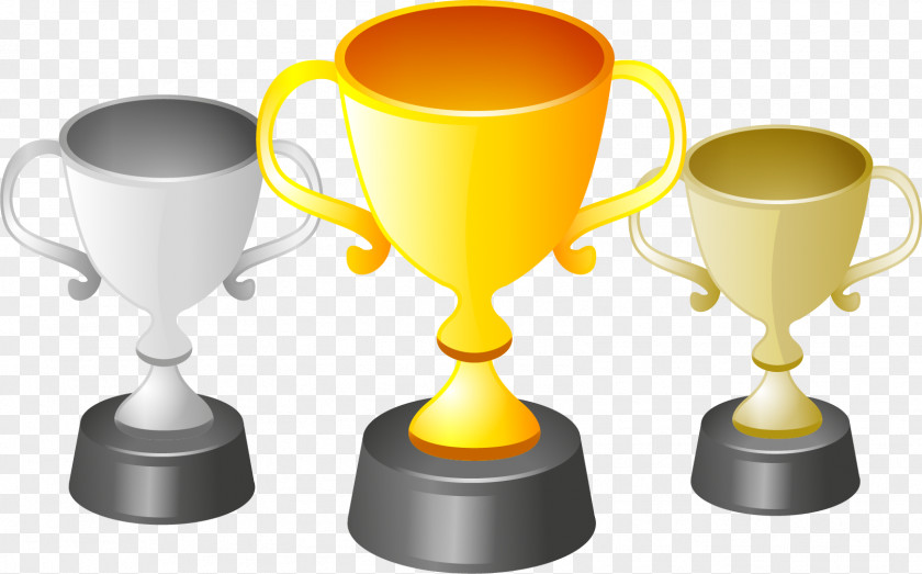 Year-end Award Trophies Trophy Prize Competition Promotion PNG