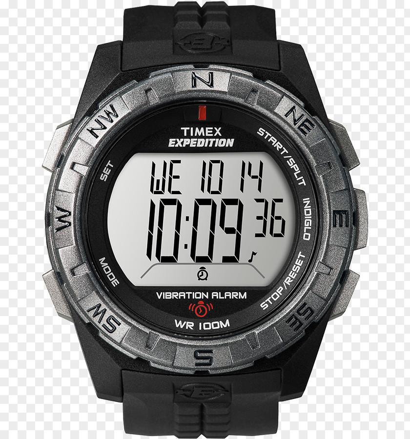 Alarm Watch Timex Ironman Group USA, Inc. Indiglo Men's Expedition Vibration PNG