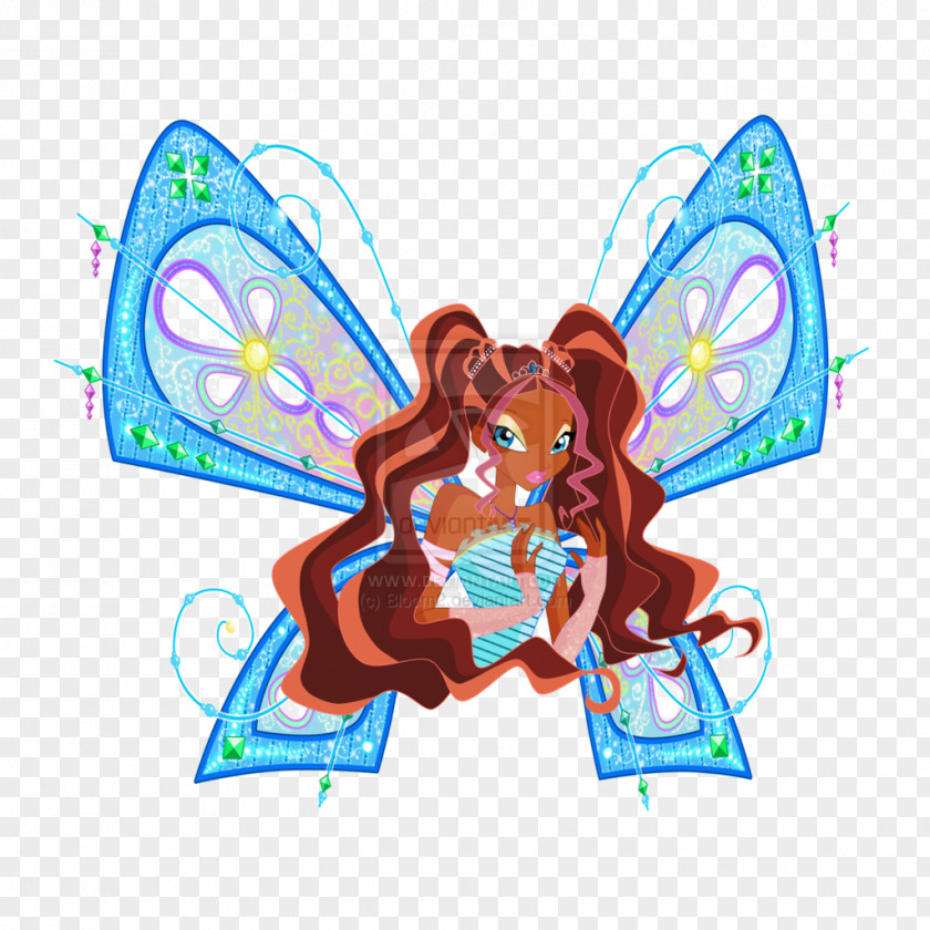 Butterfly Musa Bloom Aisha Tecna Roxy PNG