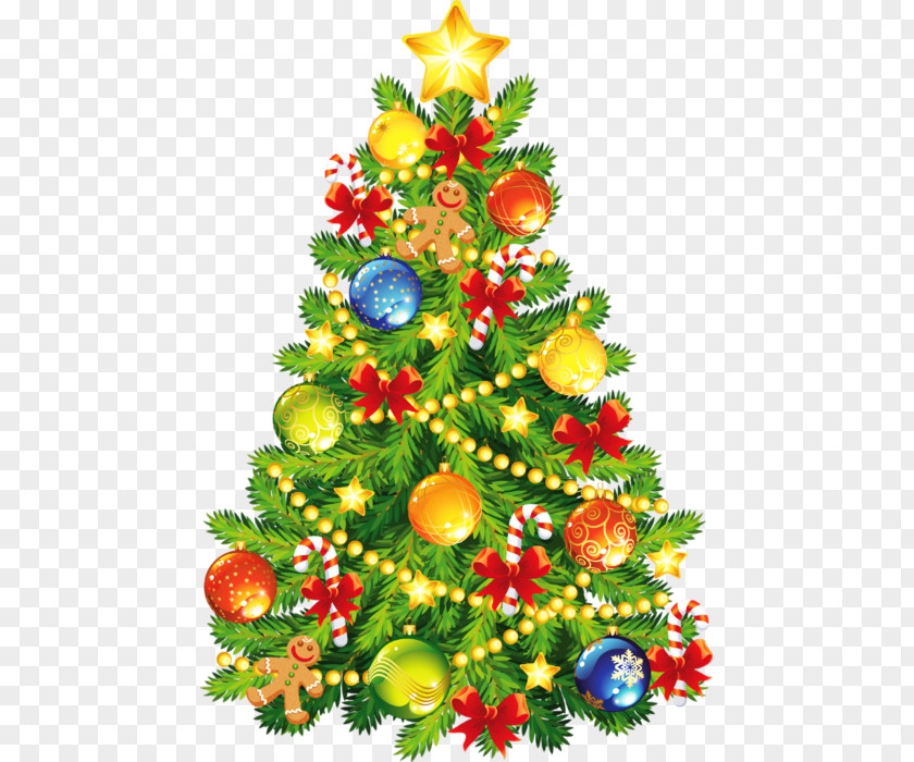 Christmas Tree Ornament Clip Art PNG