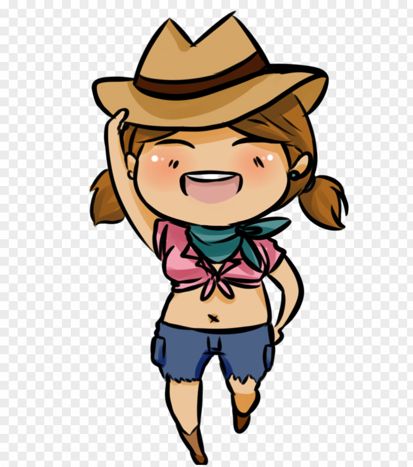 Cowboy Hat PNG hat , chibi belle clipart PNG