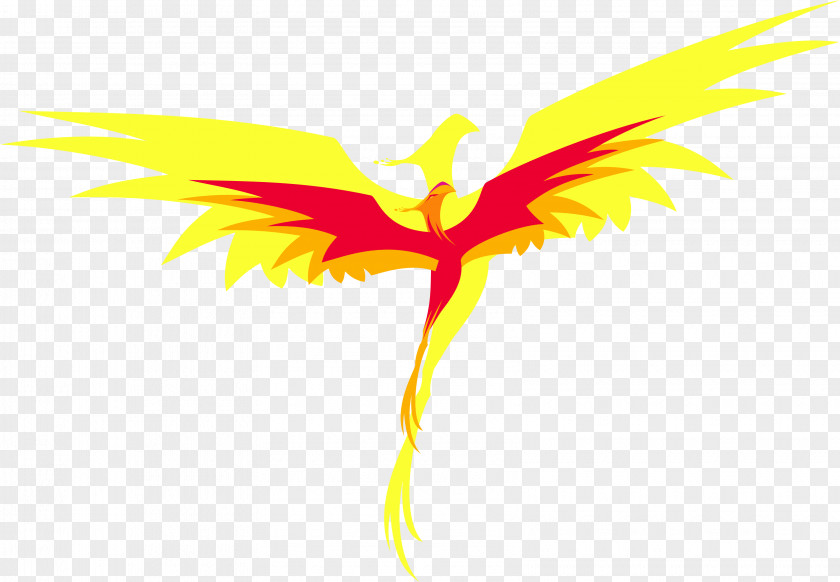 Gosh Vector Illustration Phoenix Clip Art Flower Character PNG