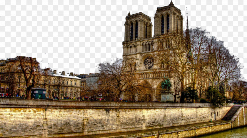Paris, France Notre Dame Eighteen Notre-Dame De Paris Eiffel Tower Musxe9e Du Louvre Seine Macintosh PNG