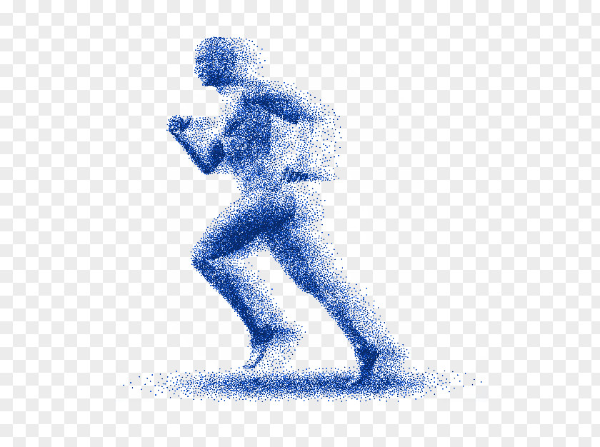 Silhouette Running PNG