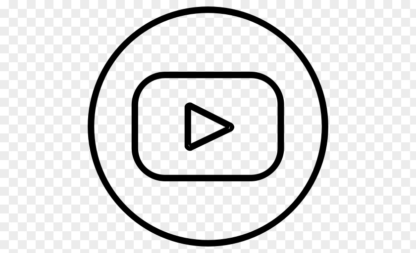 Subscribe Youtube Button YouTube Line Art PNG