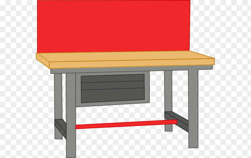 Table Workbench Clip Art PNG
