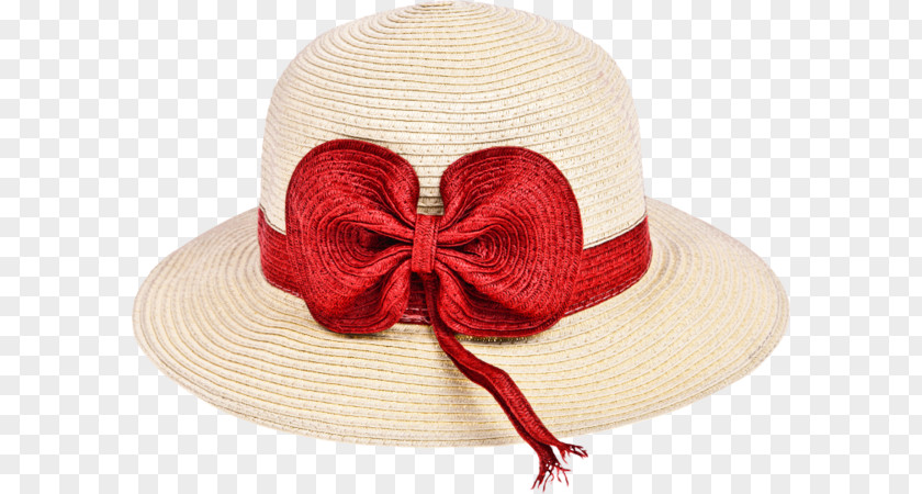 Bow Hat Straw Stock Photography Royalty-free PNG