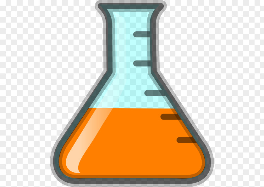 Flask Experiment Chemistry Science Project Clip Art PNG