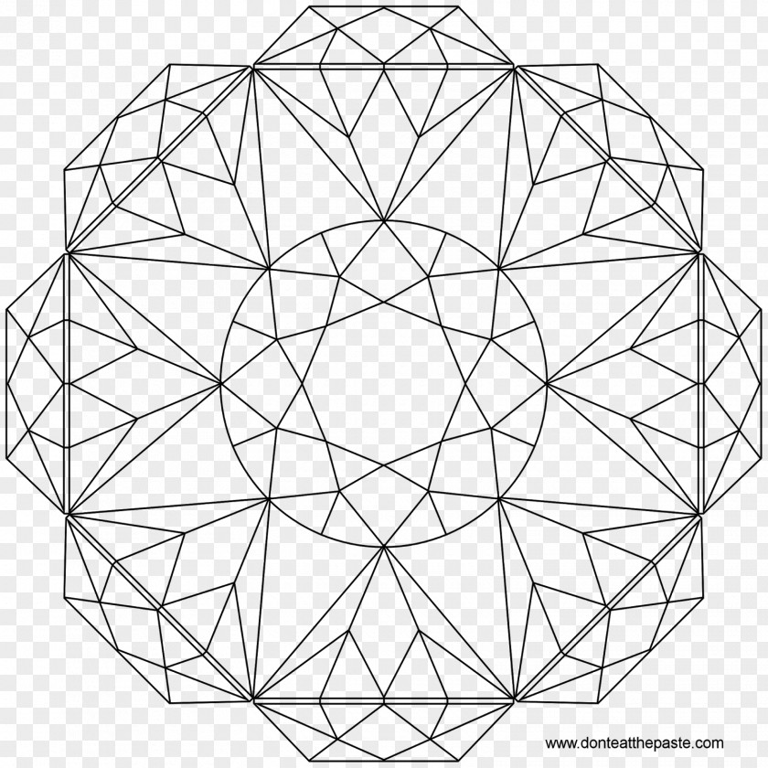 Geomatric Coloring Book Mandala Doodle Drawing Adult PNG