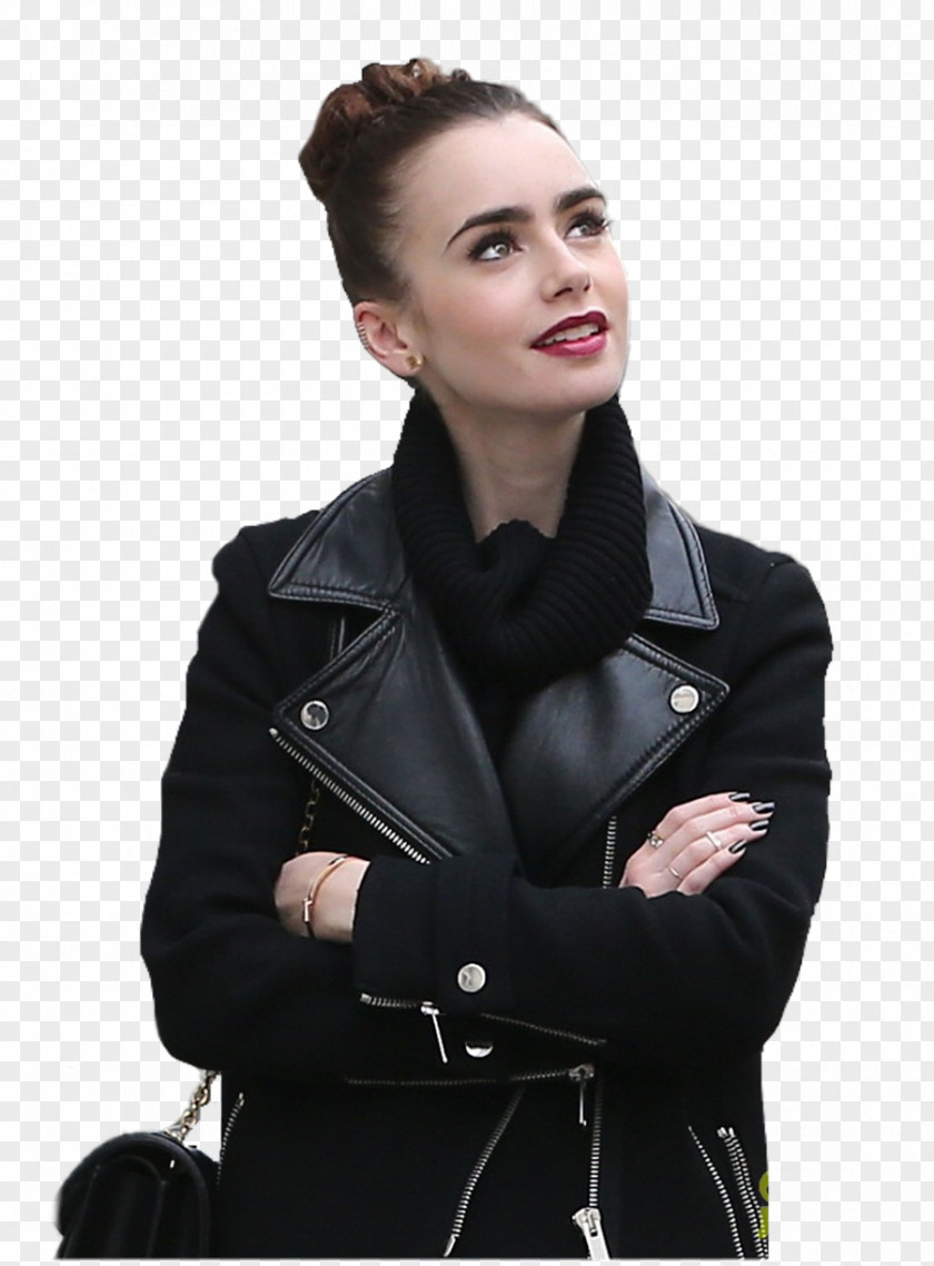 Jacket Lily Collins The Mortal Instruments: City Of Bones Clary Fray Guildford PNG