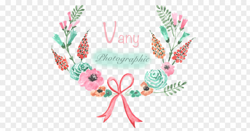 Photographe Floral Design Watercolor Painting Clip Art PNG