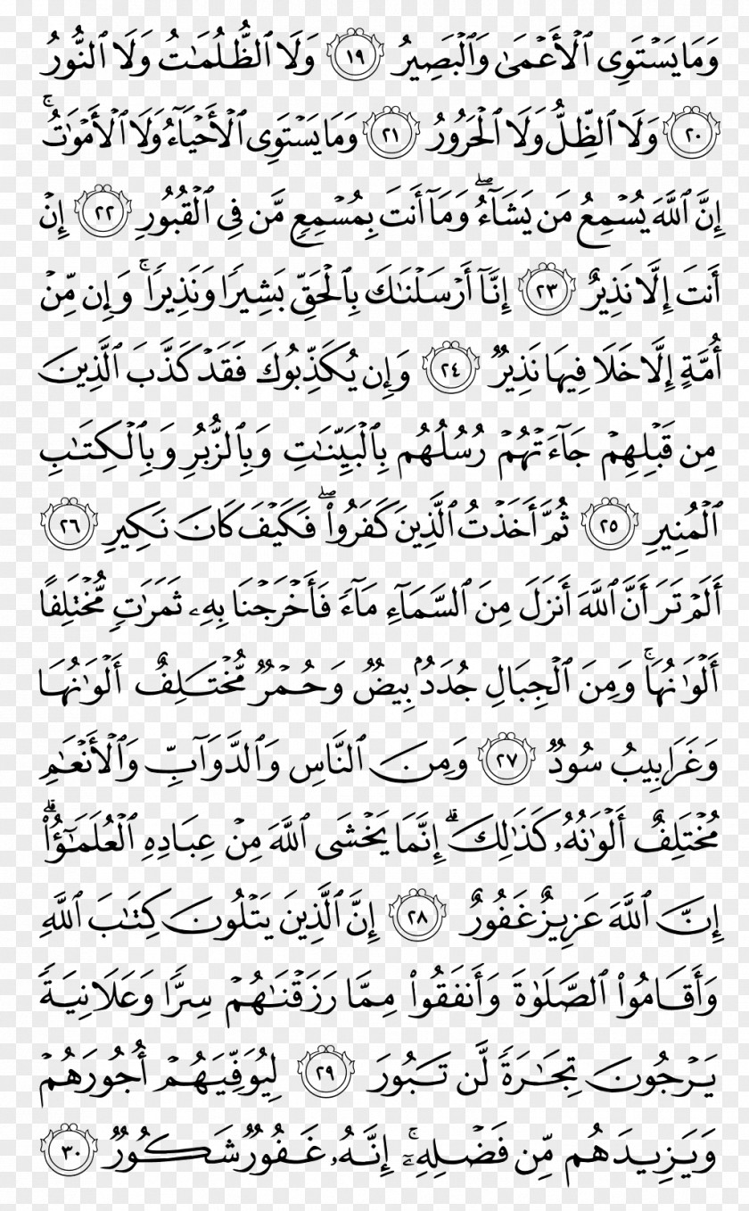 Quran Kareem An-Nisa Ayah Juz' Al-Anfal PNG