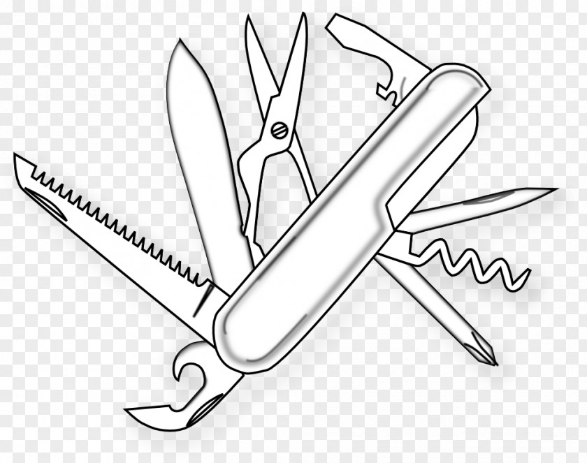 Swiss Army Knife Multi-function Tools & Knives Pocketknife Clip Art PNG