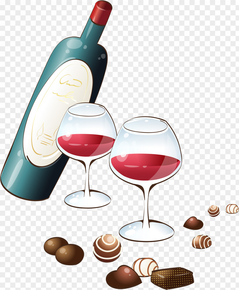Wine Red Cartoon Clip Art PNG
