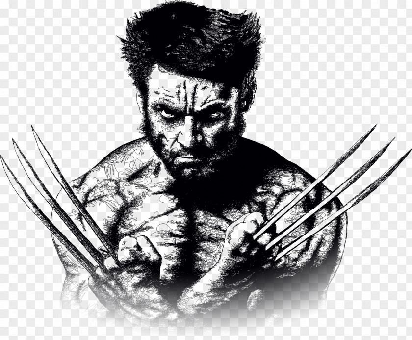 Wolverine Minerva Design Drawing PNG