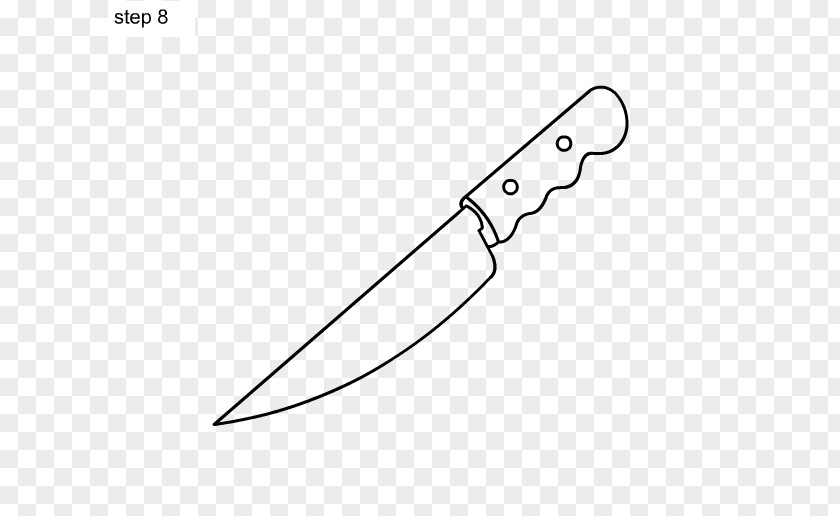 Drawing Chef's Knife Kitchen Knives Blade PNG