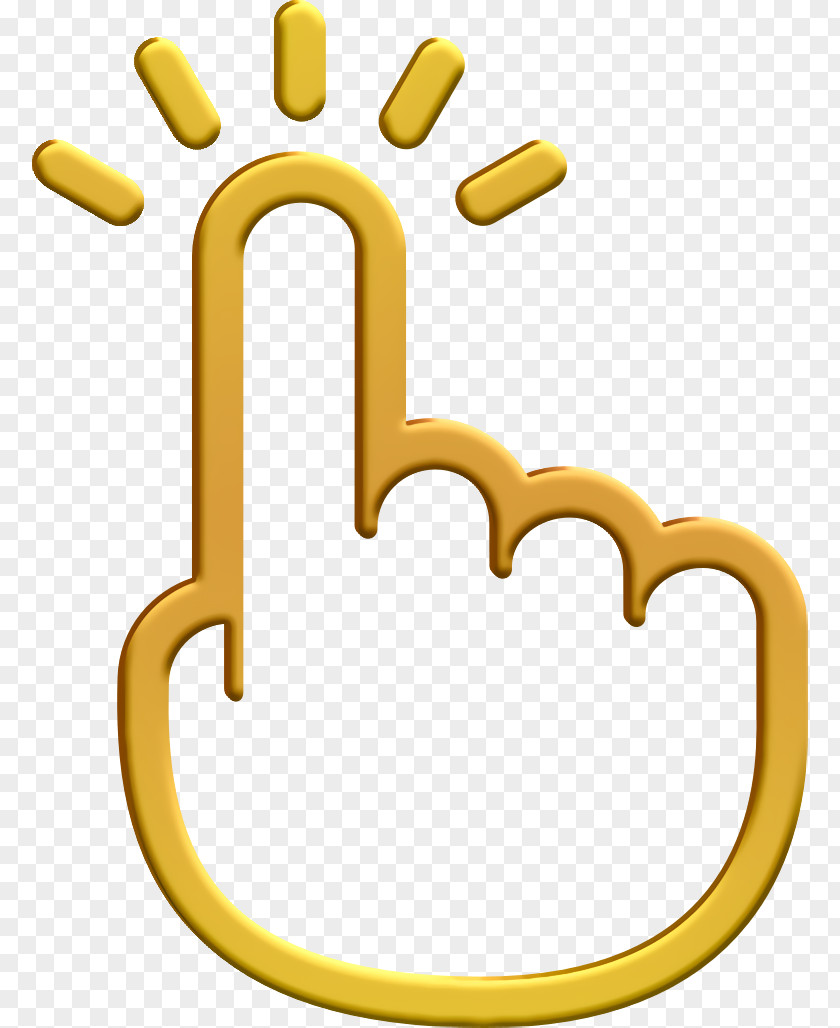Gesture Hands Icon Hand Tap PNG