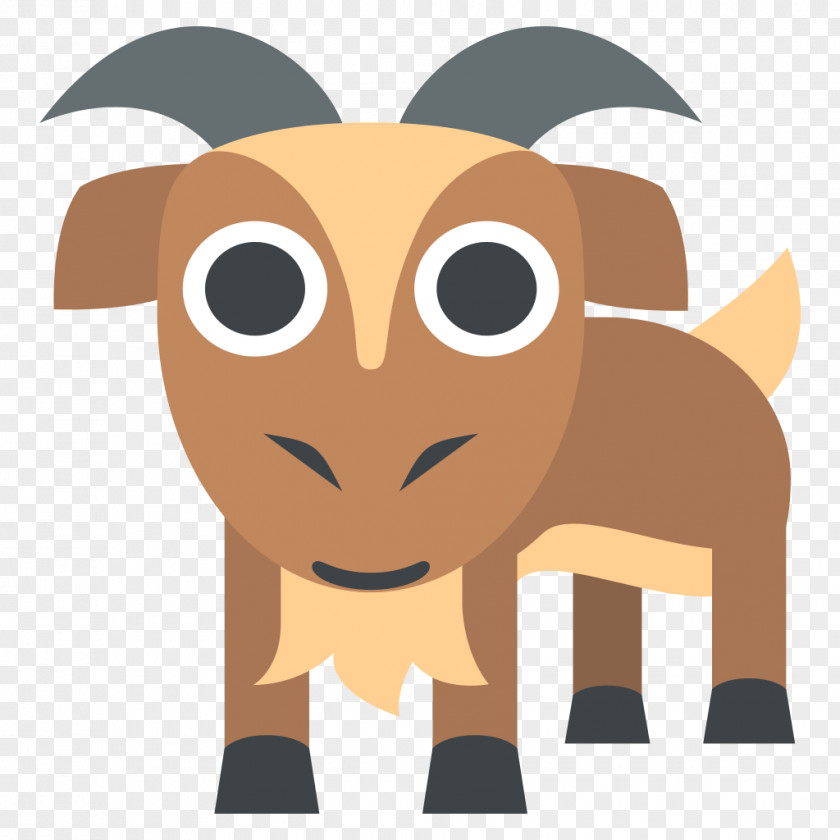 Goats Puppy Emoji Clip Art PNG
